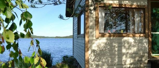 Mökki saarimaisemassa, Päijänne